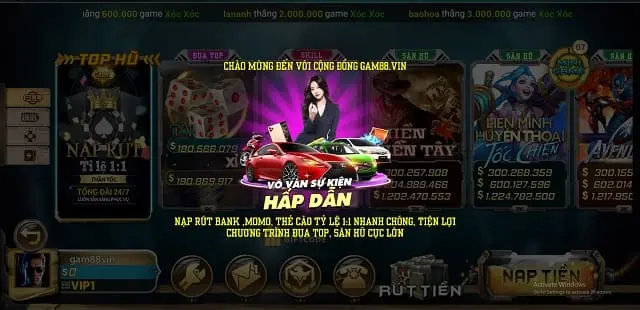 Các phương thức gửi và rút tiền chính của Vivu88 - Vivu88